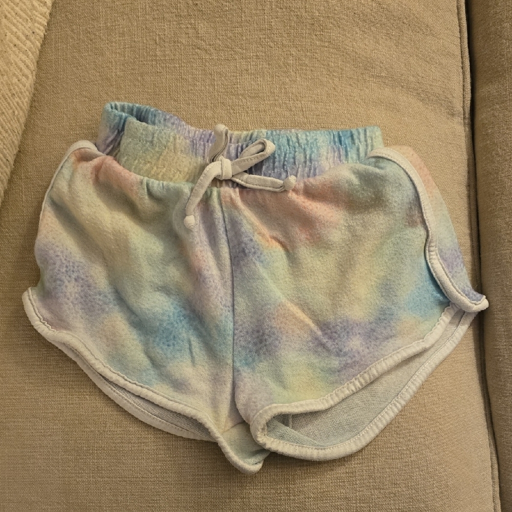 BTween Pastel Tie-Dye Athletic Shorts for Girls